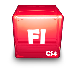 Adobe, Cs, Fl Icon