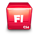 Adobe, Cs, Fl Icon