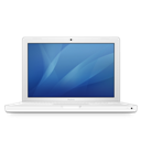 Macbook, White Icon