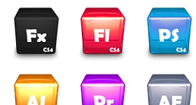 Adobe CS 4 Suite Icons
