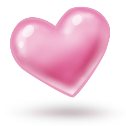 Heart, Pink Icon