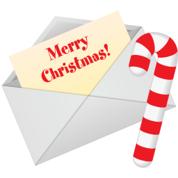 Christmas, Letter Icon