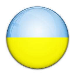 Flag, Of, Ukraine Icon
