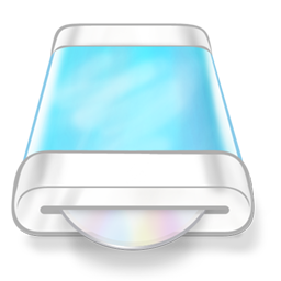 Blue, Disk, Drive Icon