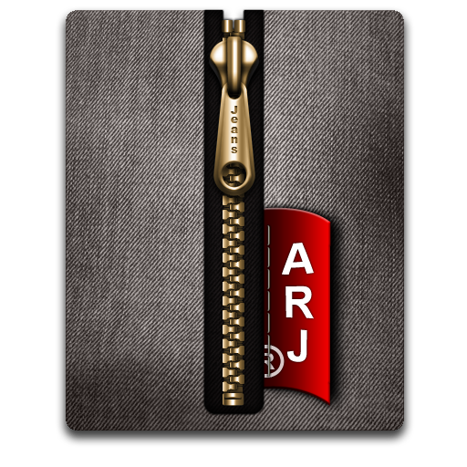Arj, Black, Gold Icon