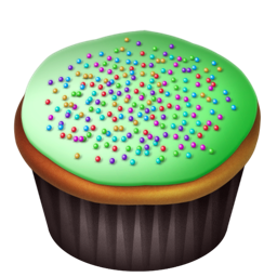 Cupcakes, Green Icon