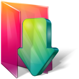 Aurora, Downloads, Folders, Icontexto Icon