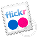 Flickr, Grey, Stamp Icon