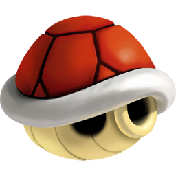 Red, Shell Icon
