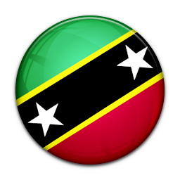 And, Flag, Kitts, Nevis, Of, Saint Icon