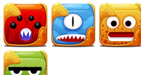 Block Creatures Icons