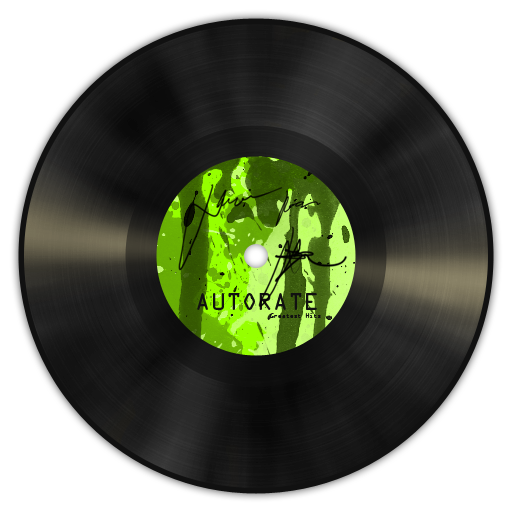 Green, Vinyl Icon