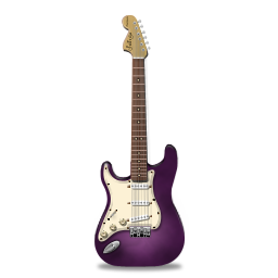 Guitar, Pink, Stratocaster Icon