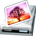 Drive, Pictures Icon