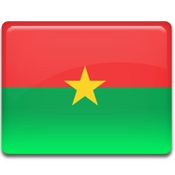 Burkina, Faso, Flag Icon