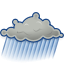 Gnome, Showers, Weather Icon