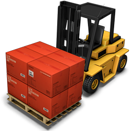 Cargo, Forklift Icon
