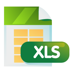 Document, Xls Icon