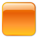 Box, Orange Icon