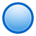 Ball, Blue Icon