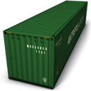 Container, Green Icon