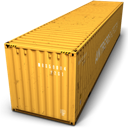Container, Yellow Icon