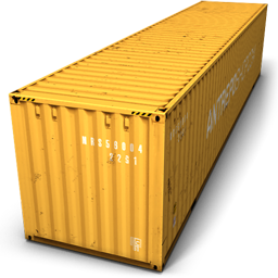 Container, Yellow Icon