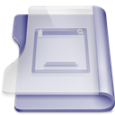 Desktop, Purple Icon