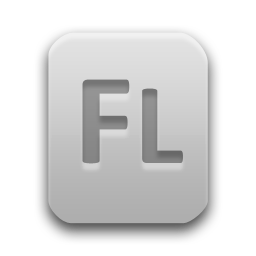 File, Fla, Flash Icon