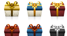 Geschenk Boxs Icons