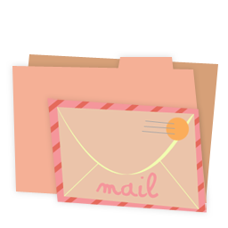 Carton, Folder, Mail Icon
