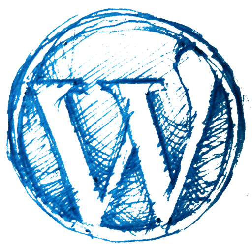Drawn, Hand, Wordpress Icon