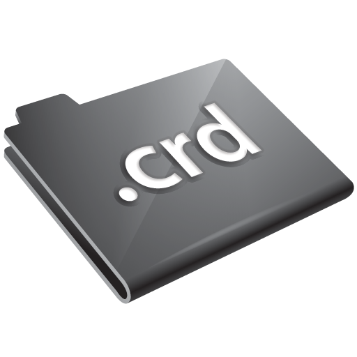 Crd, Grey Icon