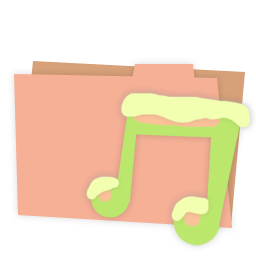 Carton, Folder, Music Icon