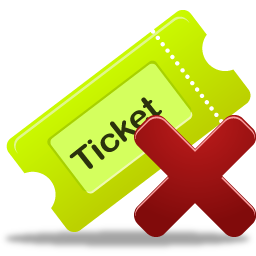 Remove, Ticket Icon