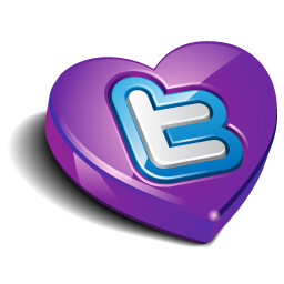 Heart, Purple, Twitter Icon