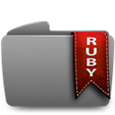Folder, Ruby Icon