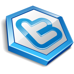 Blue, Shape, Twitter Icon
