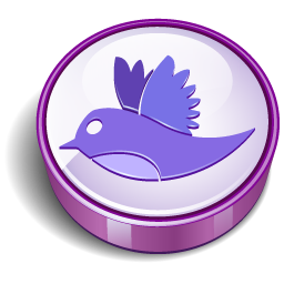 Cooky, Purple, Twitter Icon