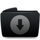 Black, Download, Folder Icon
