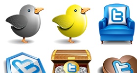 Twitter Vector Icons