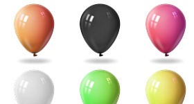 Funky Balloons Icons