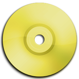 Cd, Dvd, Yellow Icon