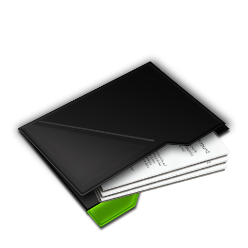 Documents, Green, Inside, My Icon