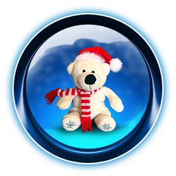 Bear, Christmas, Teddy Icon