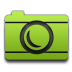 Camera, Green Icon