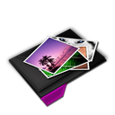 My, Pictures, Pile, Purple Icon