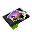 Green, My, Pictures, Pile Icon