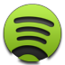 Green, Spotify Icon