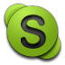 Green, Skype Icon